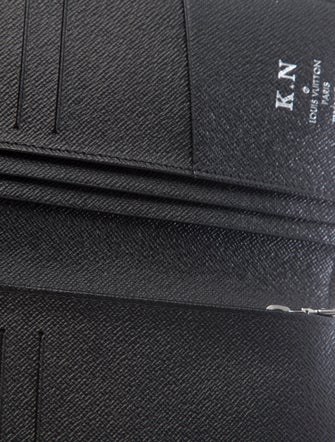 Louis Vuitton Damier Graphite Pattern Coated Canvas Brazza Wallet