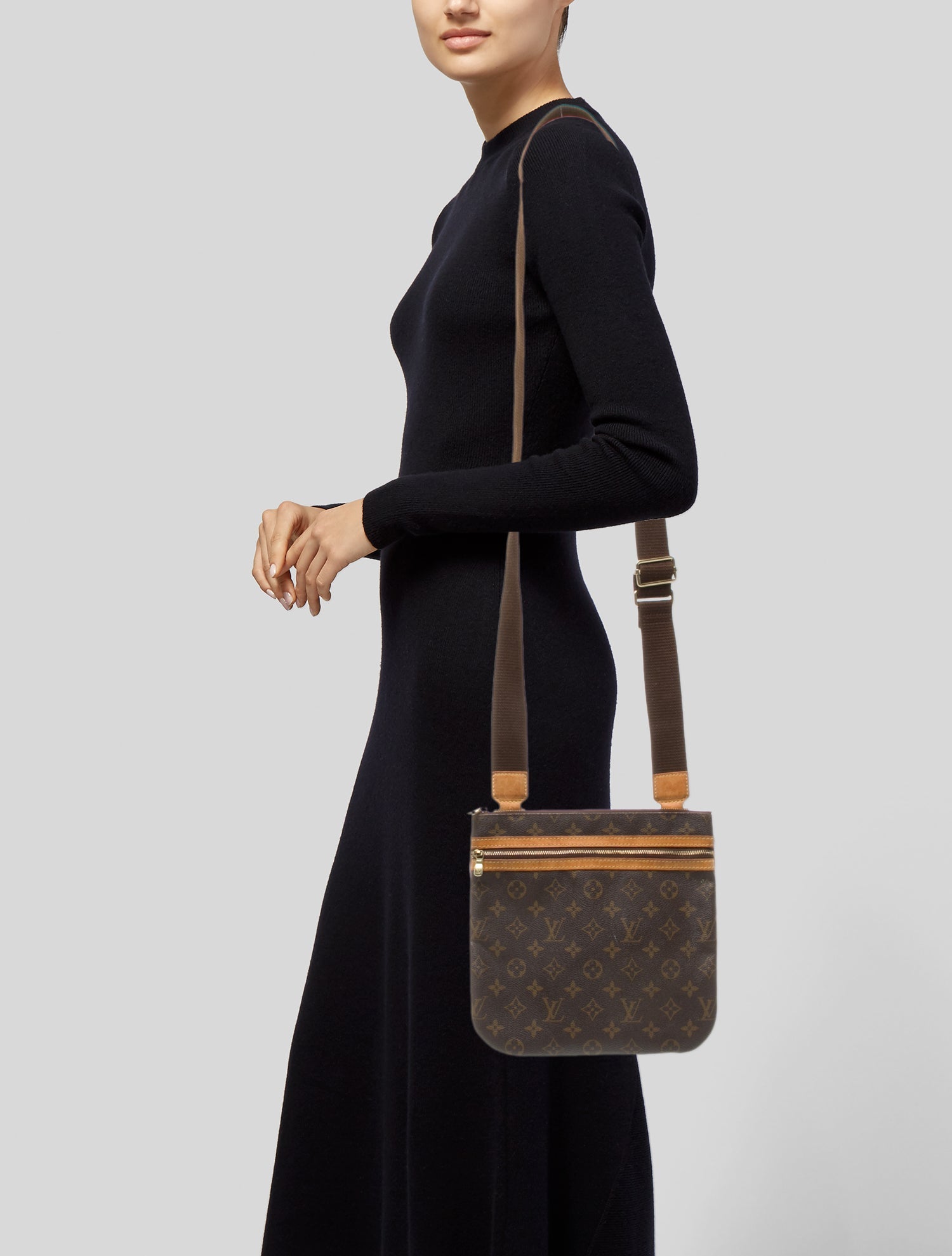 Louis Vuitton LV Monogram Pochette Bosphore