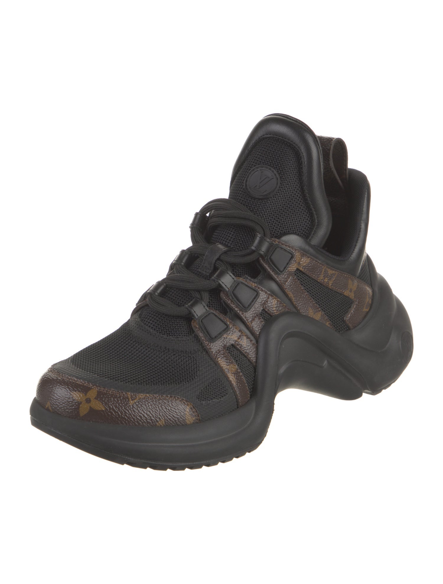 Louis Vuitton LV Monogram Mesh Chunky Sneakers w/ Tags