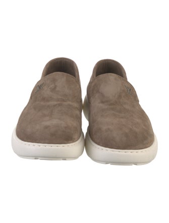Louis Vuitton Suede Loafer Sneakers