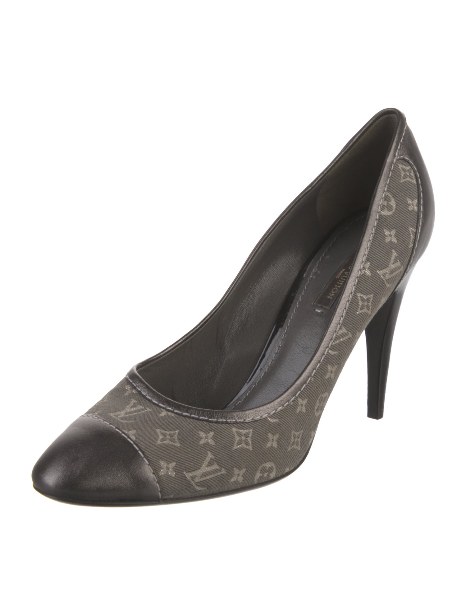 Louis Vuitton LV Monogram Canvas Pumps