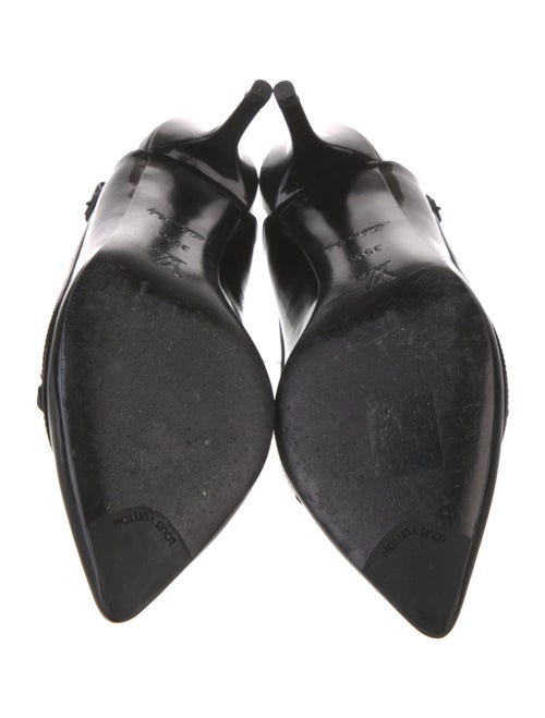 Louis Vuitton Patent Leather Slingback Pumps