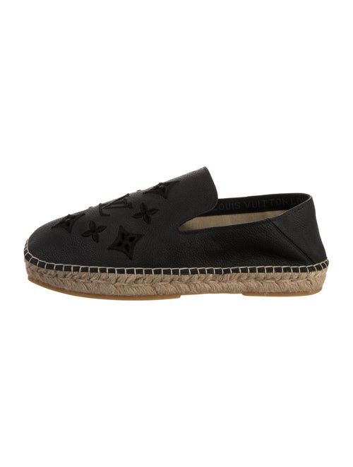 Louis Vuitton Leather Colorblock Pattern Espadrille Sneakers