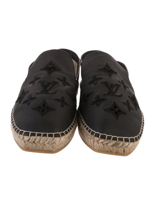 Louis Vuitton Leather Colorblock Pattern Espadrille Sneakers