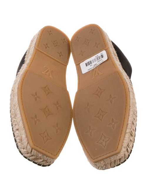 Louis Vuitton Leather Colorblock Pattern Espadrille Sneakers