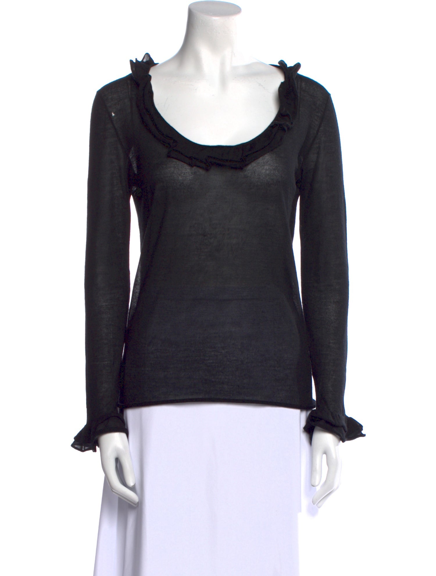 Louis Vuitton Cashmere Scoop Neck Sweater