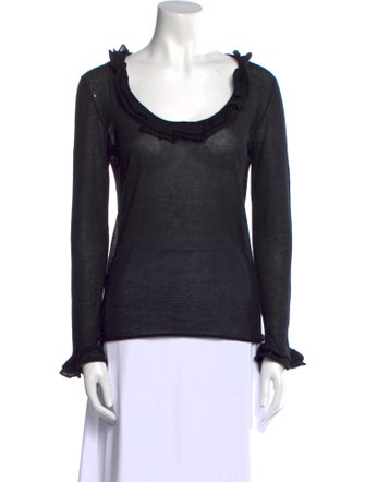 Louis Vuitton Cashmere Scoop Neck Sweater
