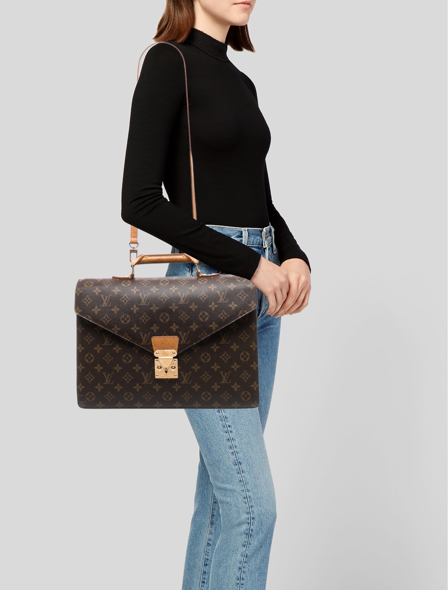 Louis Vuitton Monogram Serviette Conseiller Vintage