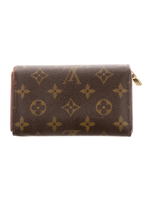 Louis Vuitton LV Monogram Coated Canvas Trésor Wallet