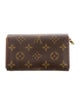 Louis Vuitton LV Monogram Coated Canvas Trésor Wallet