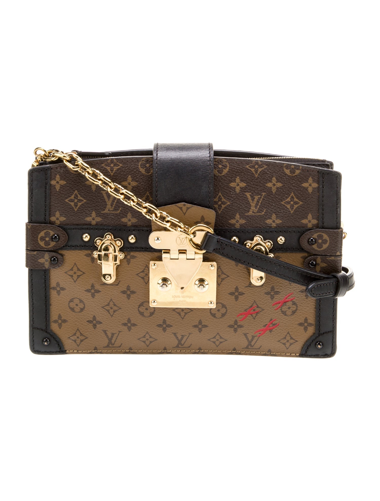 Louis Vuitton LV Monogram Trunk Clutch