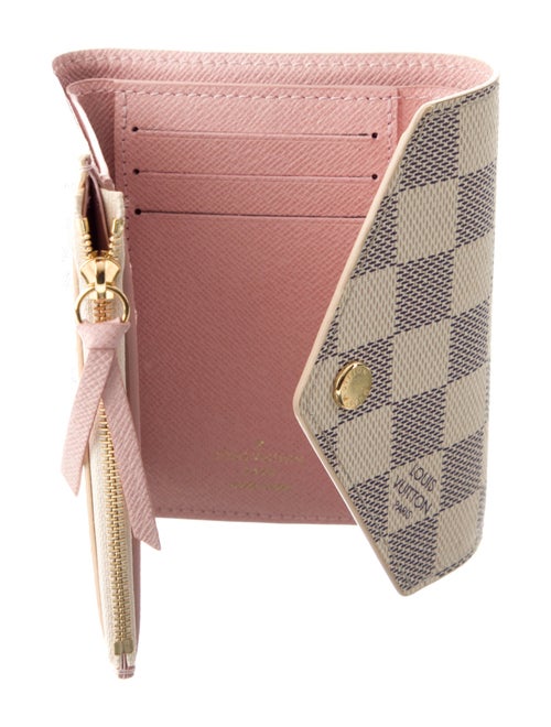 Louis Vuitton Damier Azur Pattern Coated Canvas Victorine Wallet