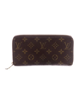 Louis Vuitton LV Monogram Coated Canvas Zippy Wallet