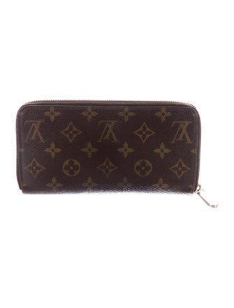 Louis Vuitton LV Monogram Coated Canvas Zippy Wallet