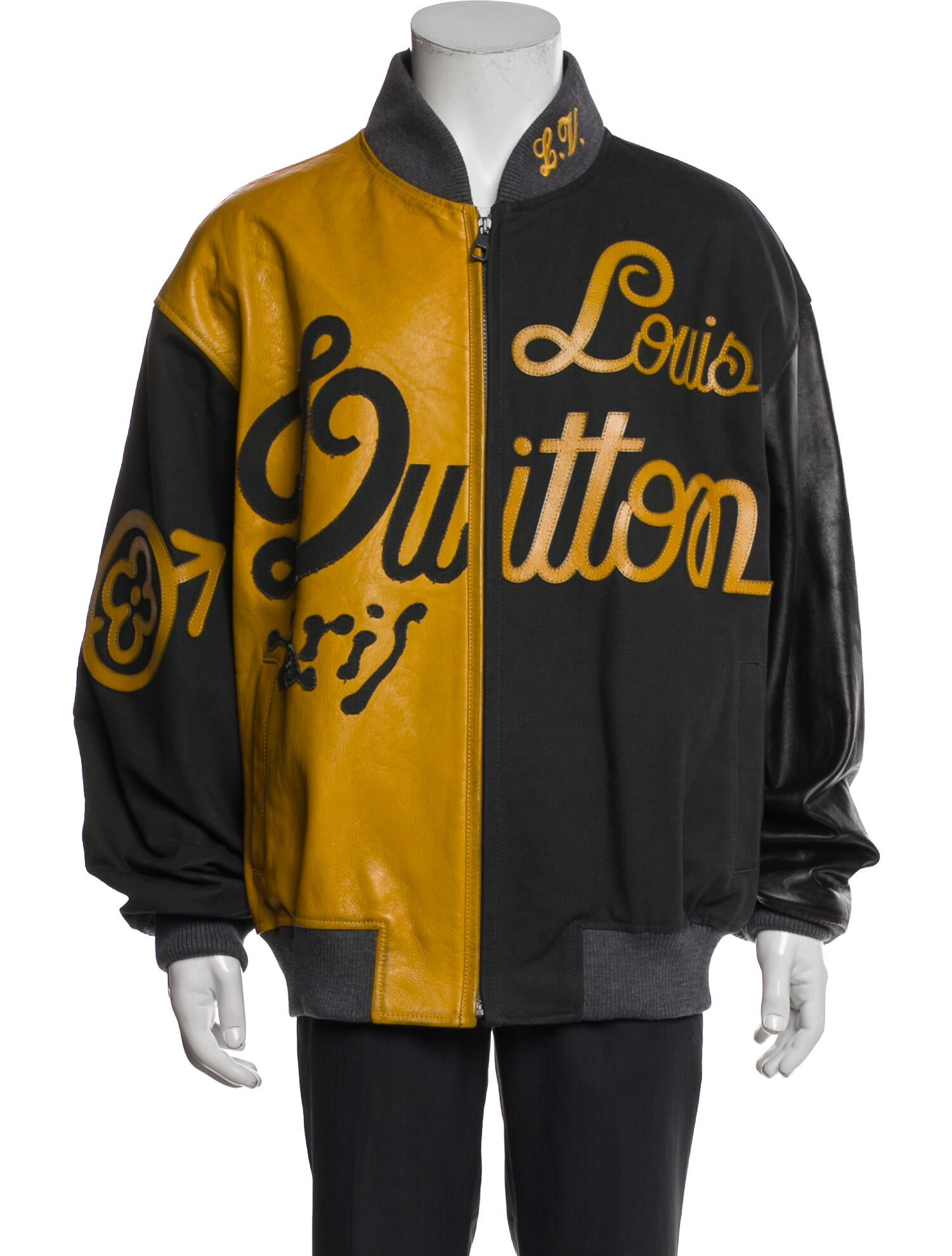 Louis Vuitton 2023 Graphic Print Varsity Jacket