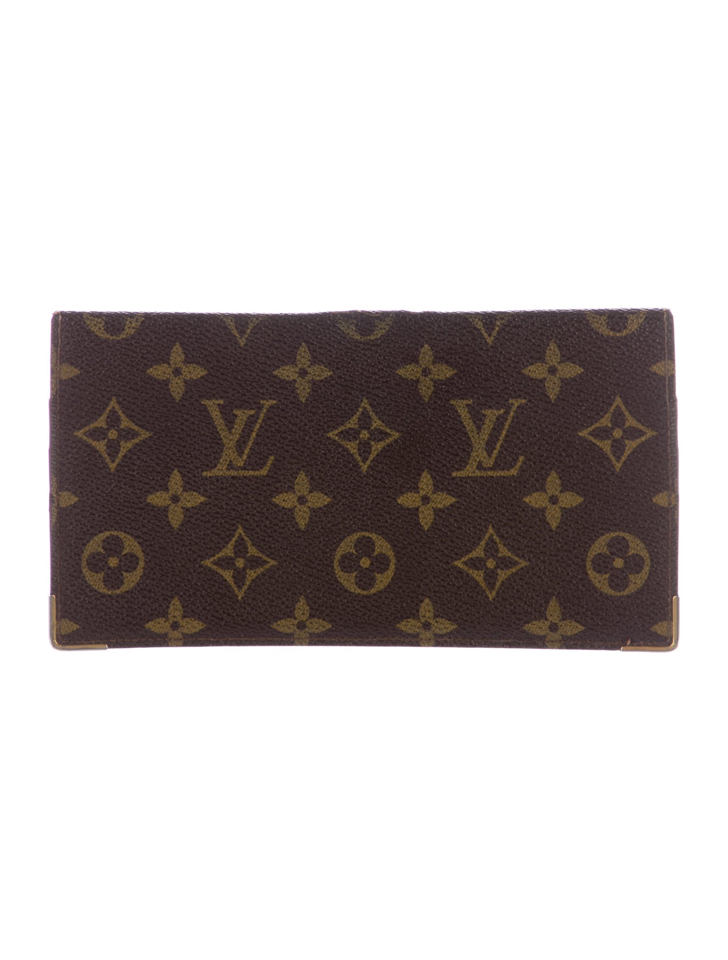 Louis Vuitton Monogram Pattern Checkbook Holder