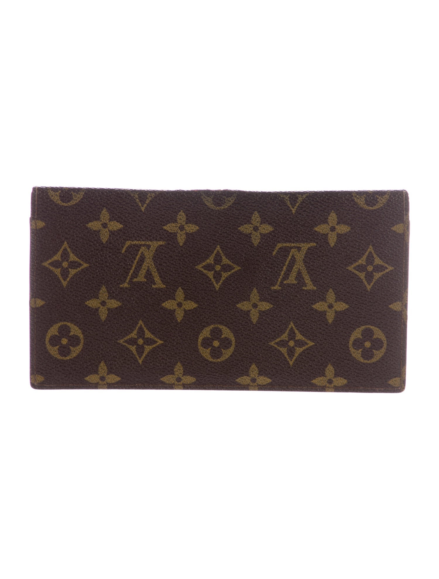 Louis Vuitton Monogram Pattern Checkbook Holder