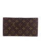 Louis Vuitton Monogram Pattern Checkbook Holder