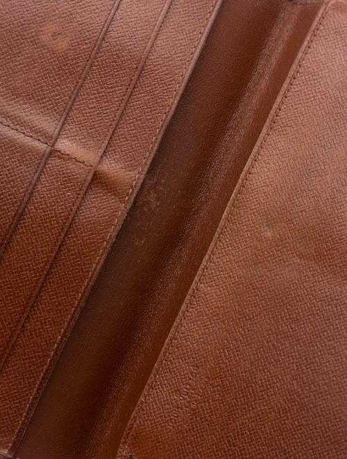 Louis Vuitton Monogram Pattern Checkbook Holder