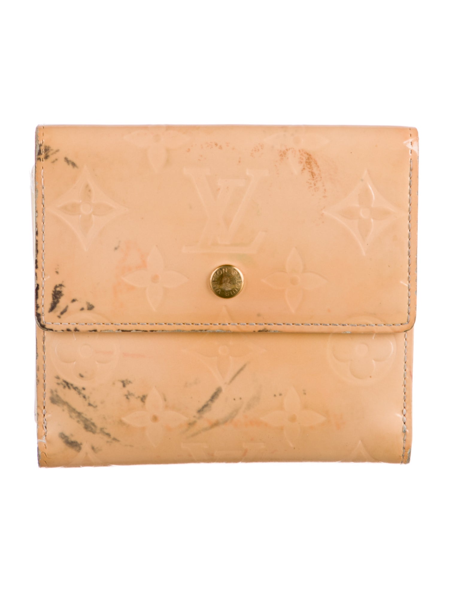 Louis Vuitton 2004 Monogram Vernis Elise Wallet