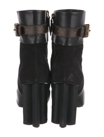 Louis Vuitton Leather Boots