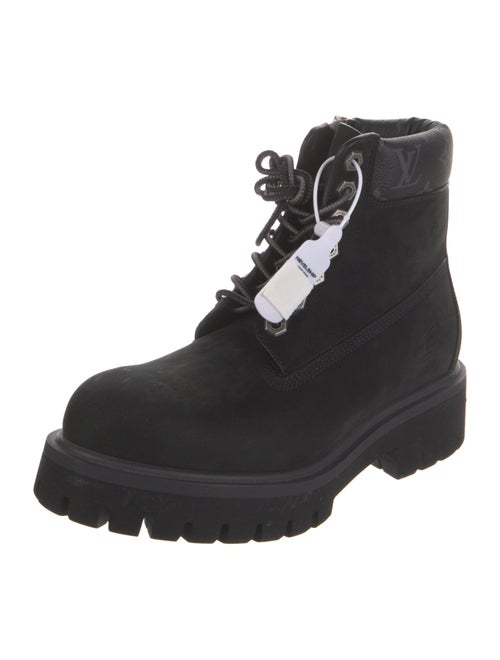 Louis Vuitton x Timberland 2024 LV Monogram Combat Boots