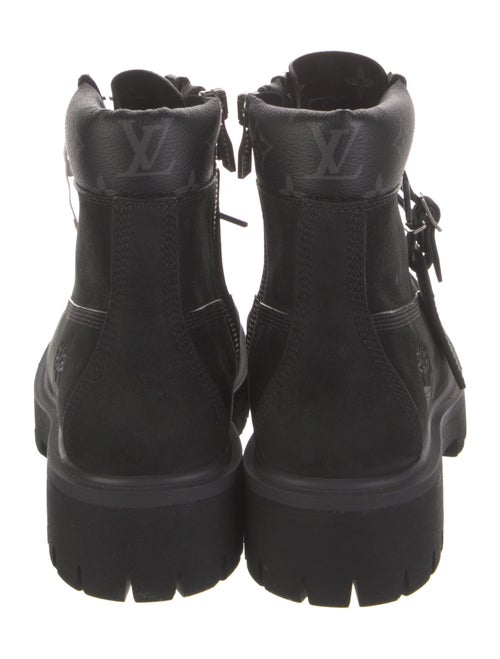 Louis Vuitton x Timberland 2024 LV Monogram Combat Boots