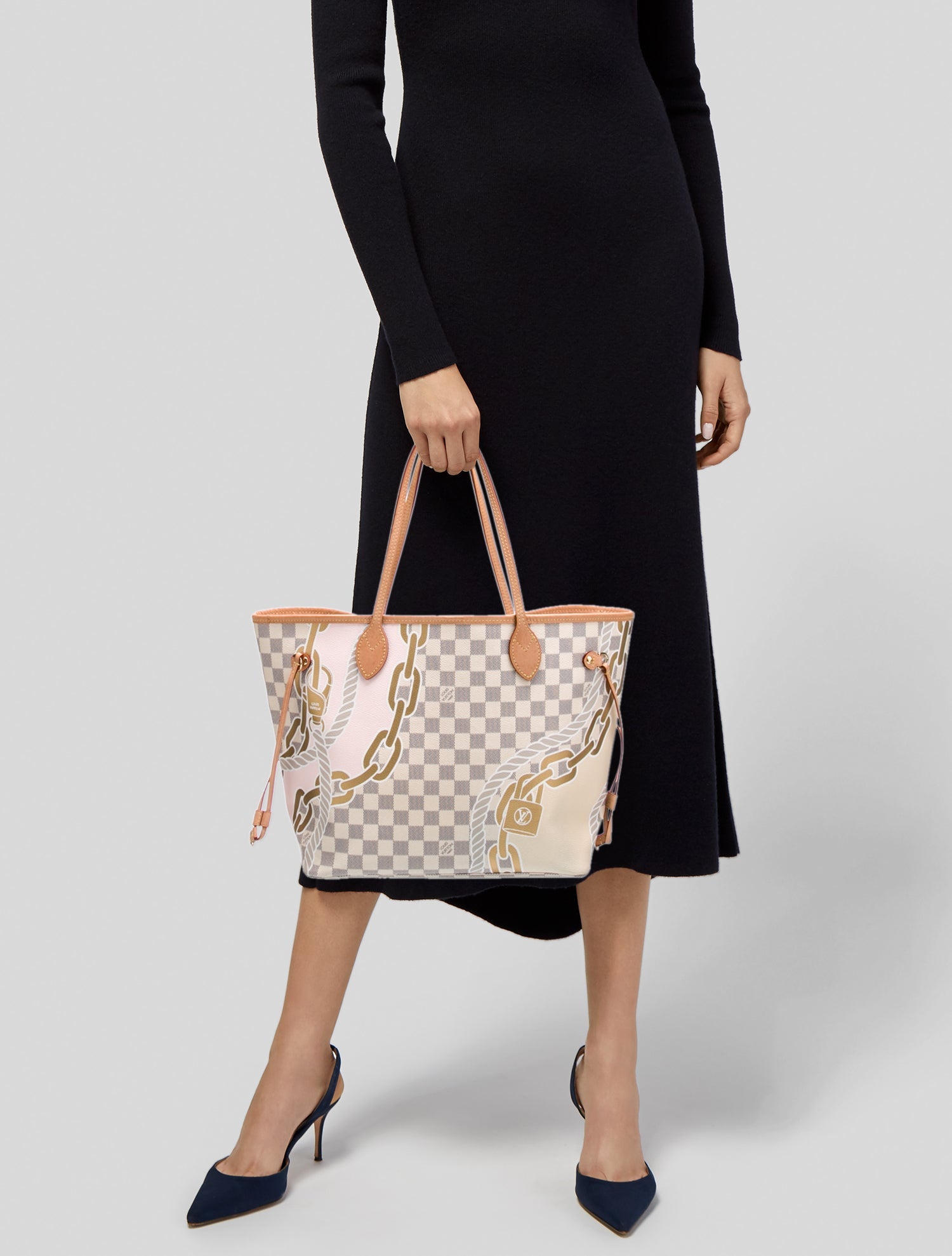 Louis Vuitton Damier Azur Neverfull MM