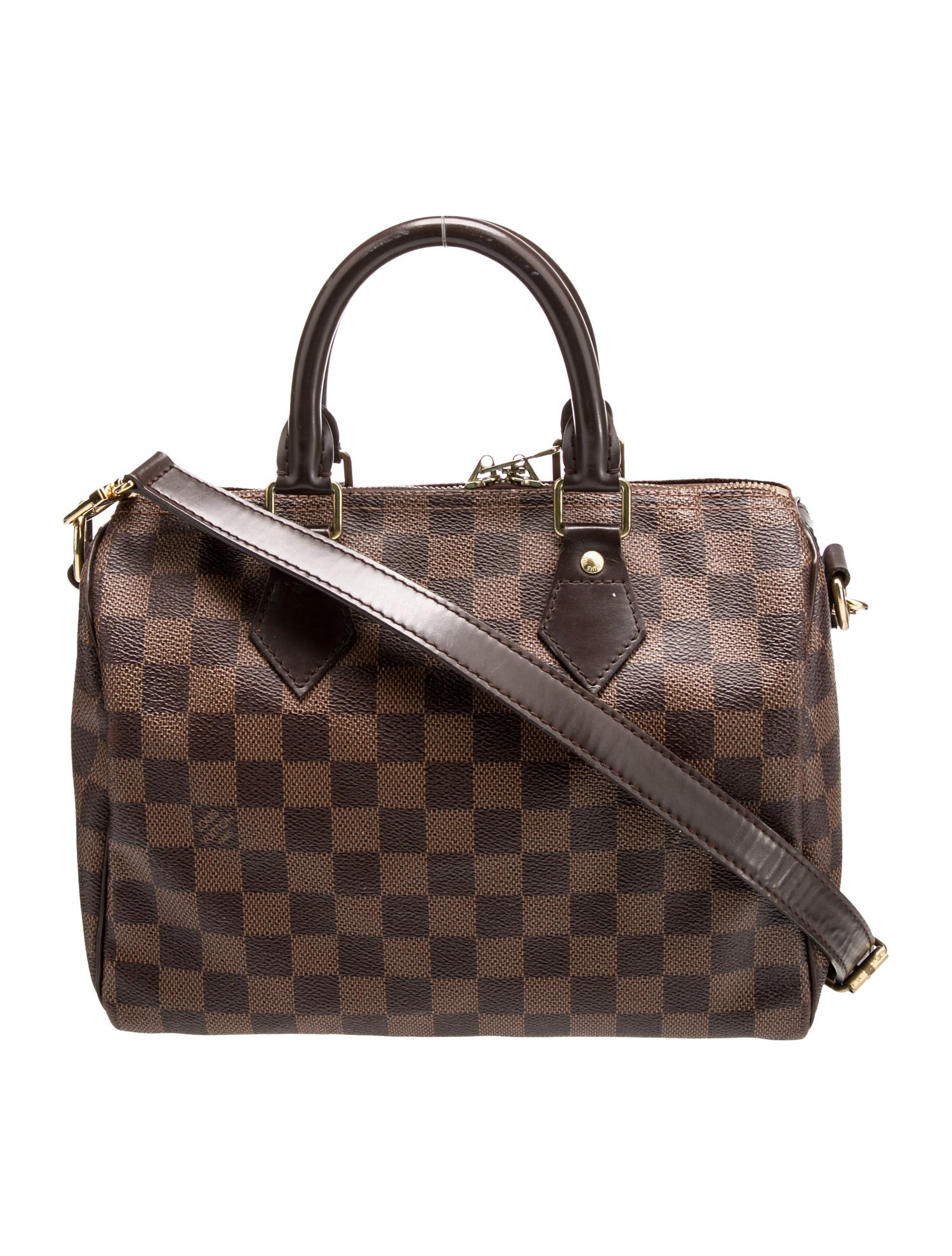Louis Vuitton Damier Ebene Speedy Bandouliere 25