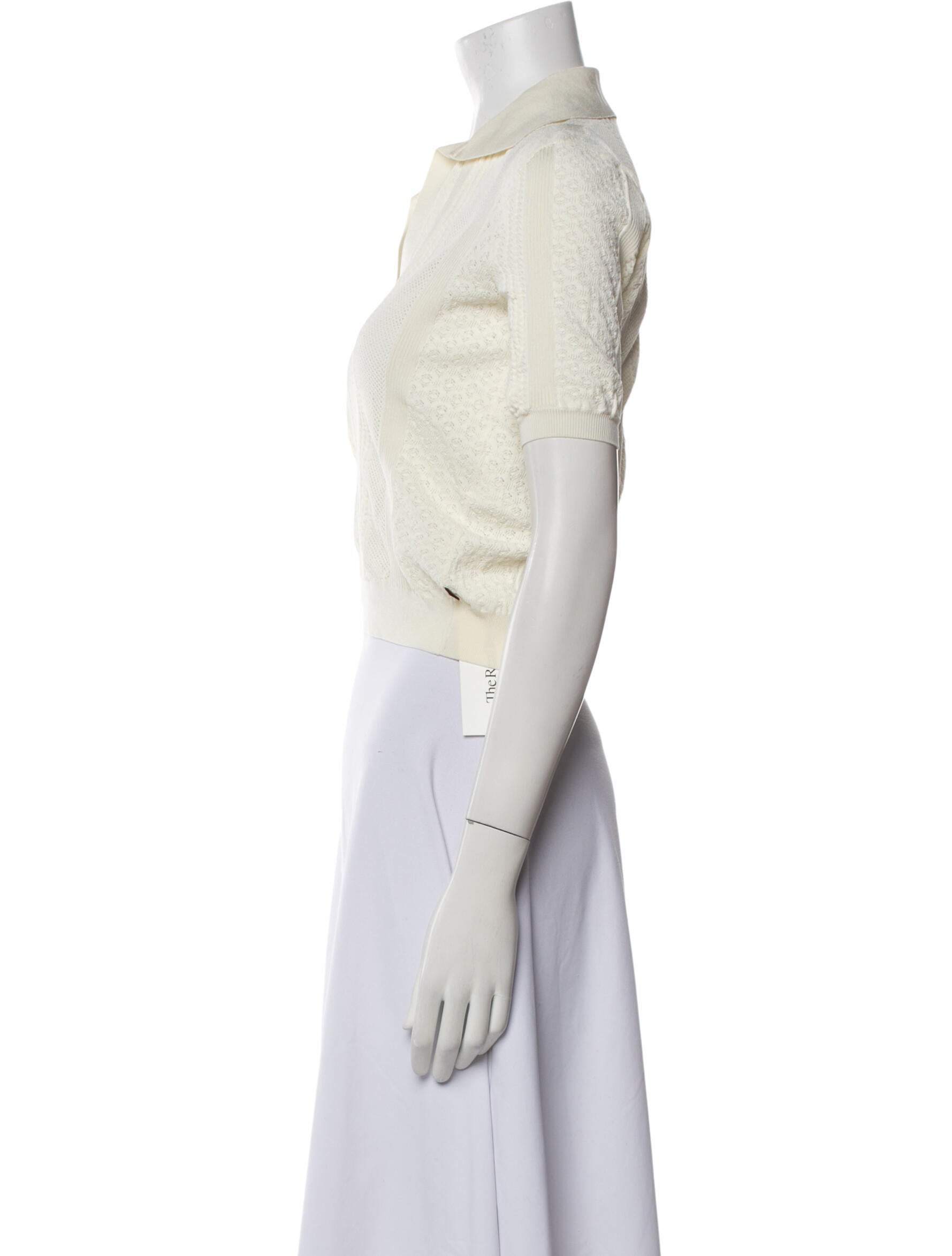 Louis Vuitton 2018 V-Neck Crop Top