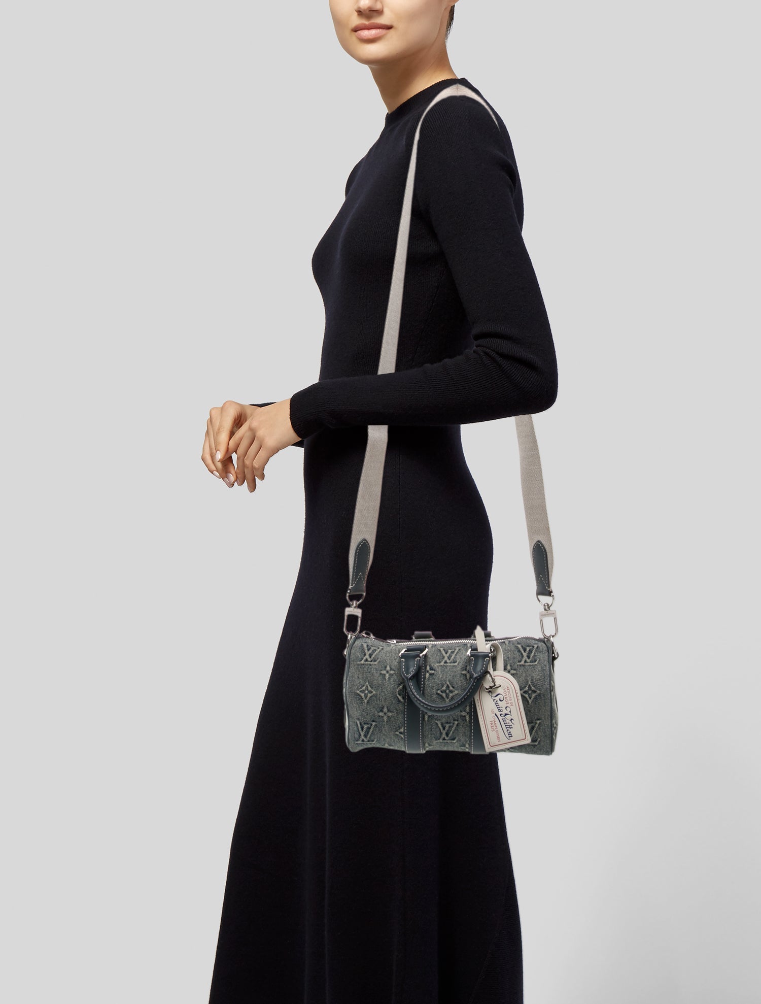 Louis Vuitton LV Monogram Keepall Bandouliere 25