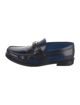 Louis Vuitton LV Monogram Leather Dress Loafers