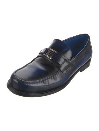 Louis Vuitton LV Monogram Leather Dress Loafers