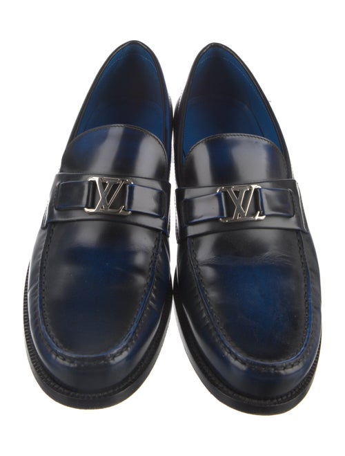 Louis Vuitton LV Monogram Leather Dress Loafers