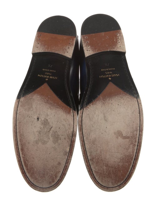 Louis Vuitton LV Monogram Leather Dress Loafers