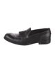 Louis Vuitton Leather Tassel Accents Dress Loafers