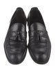 Louis Vuitton Leather Tassel Accents Dress Loafers