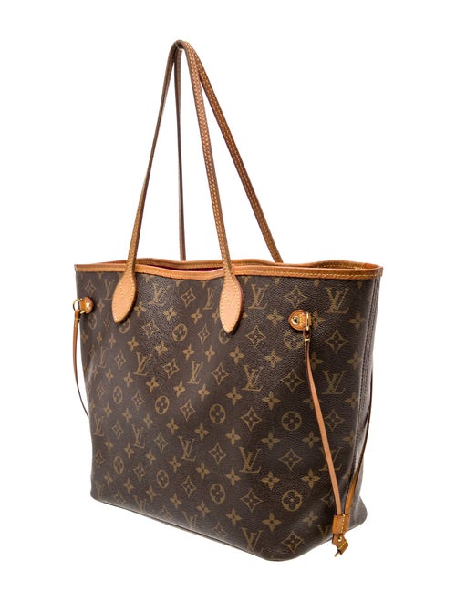 Louis Vuitton LV Monogram Neverfull w/Pouch MM