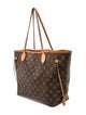 Louis Vuitton LV Monogram Neverfull w/Pouch MM