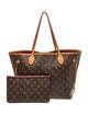 Louis Vuitton LV Monogram Neverfull w/Pouch MM