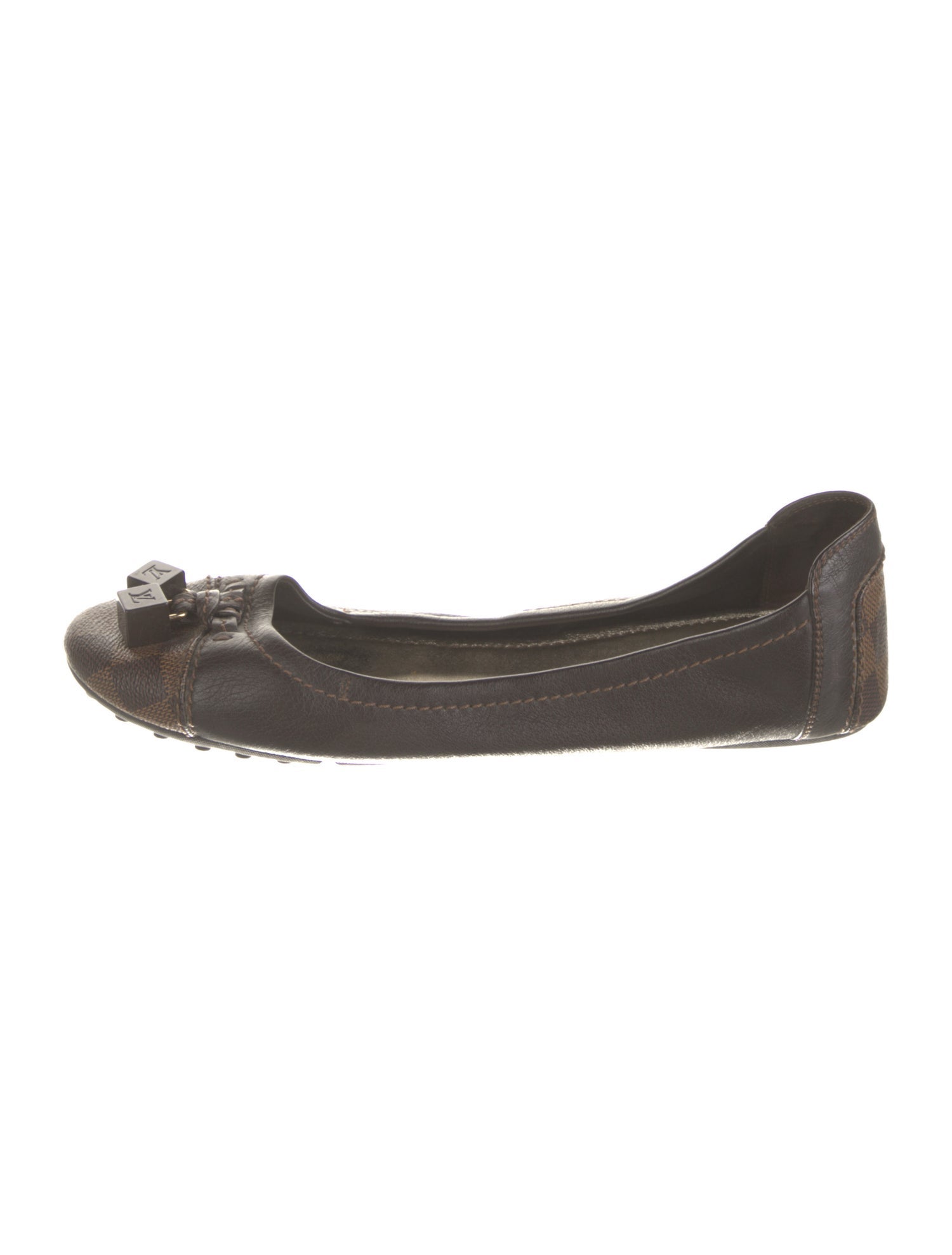 Louis Vuitton Leather Ballet Flats
