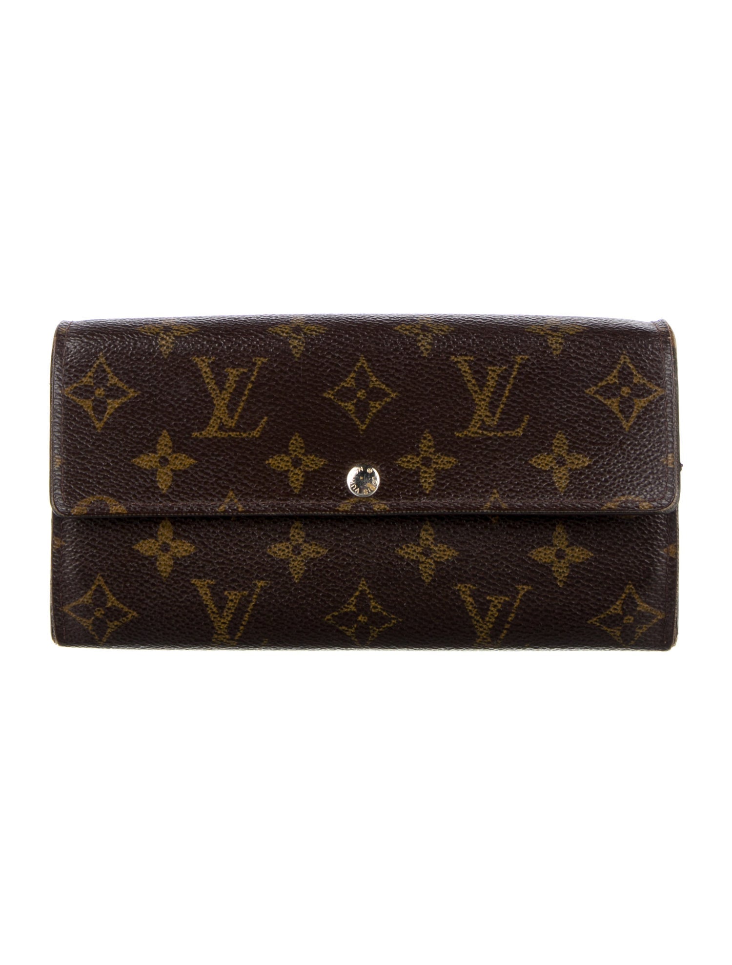 Louis Vuitton 2010 LV Monogram Sarah Wallet
