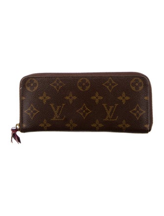 Louis Vuitton 2014 LV Monogram Clemence Wallet