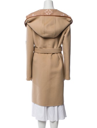 Louis Vuitton 2021 Hooded Wrap Coat