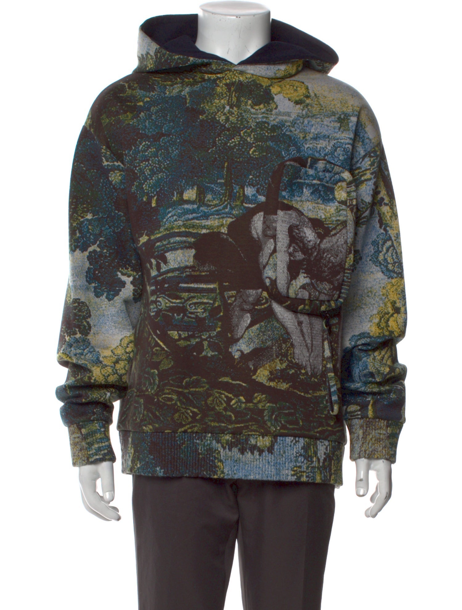 Louis Vuitton 2020 Printed Hoodie