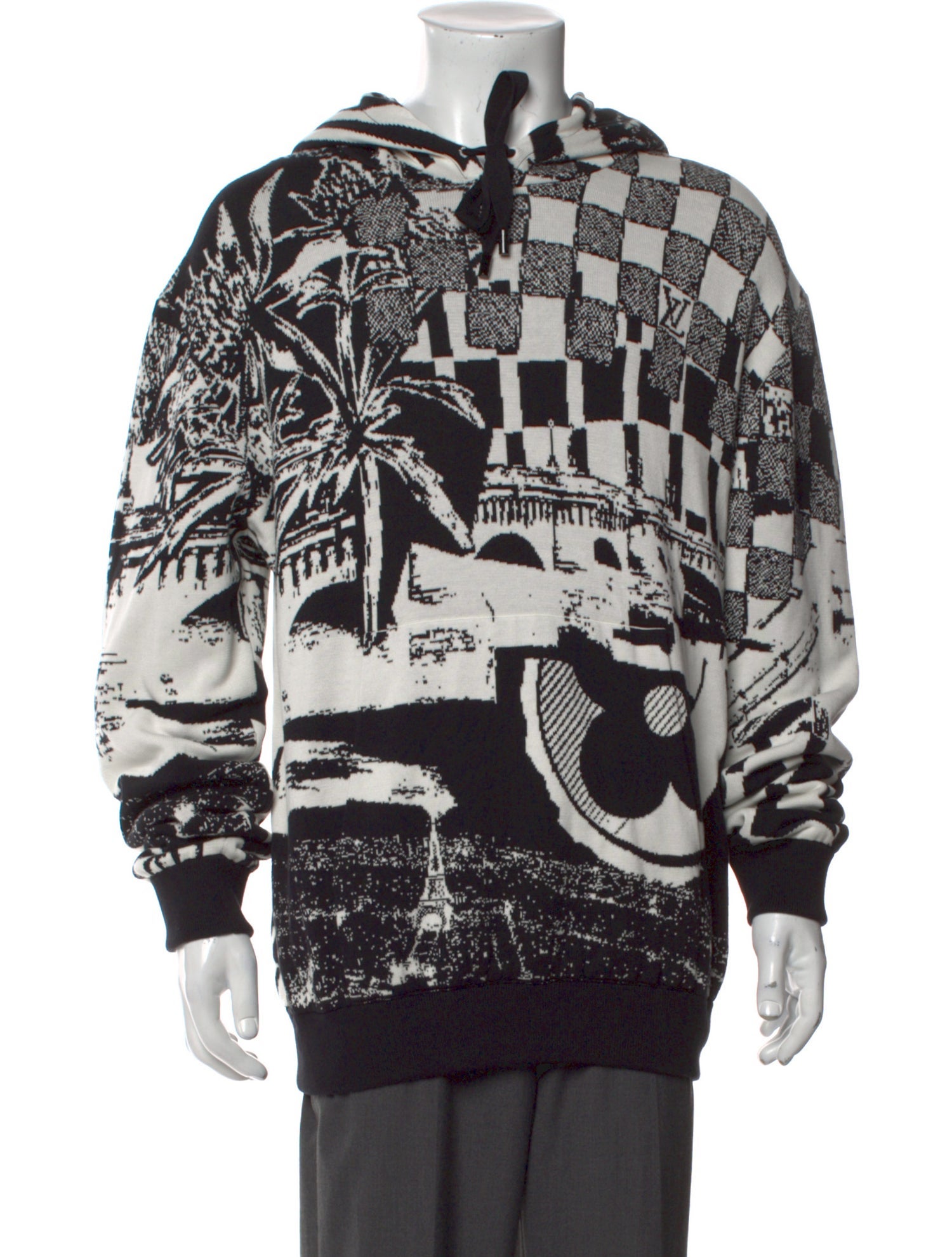 Louis Vuitton 2023 Printed Hoodie w/ Tags