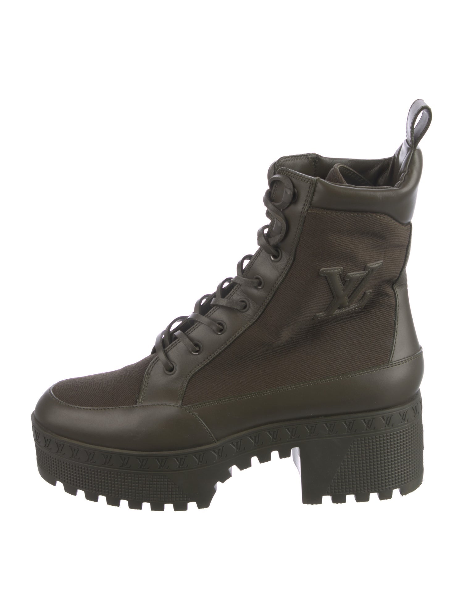Louis Vuitton 2023 Laureate Combat Boots