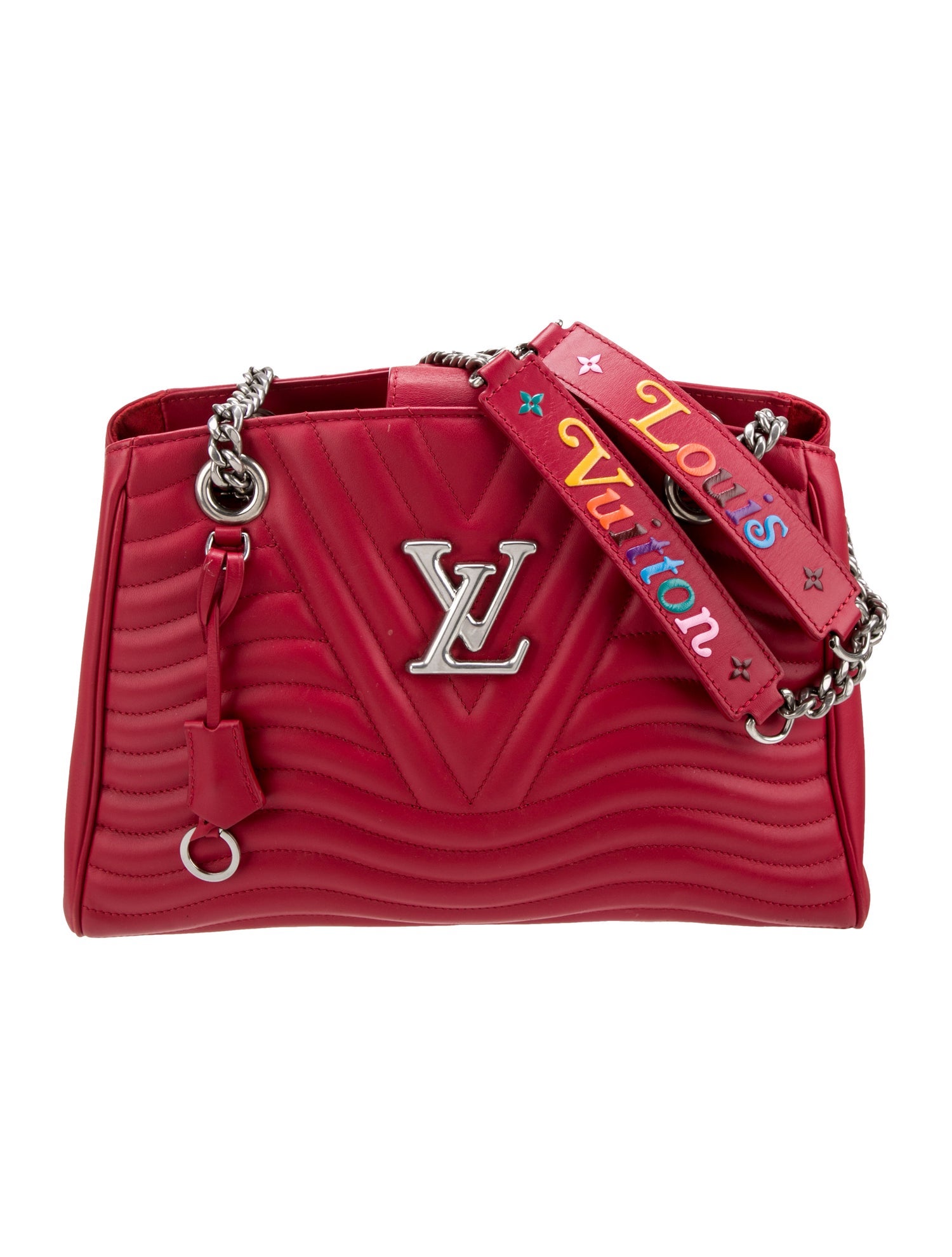 Louis Vuitton Leather New Wave Chain Tote