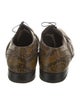 Louis Vuitton Snakeskin Animal Print Oxfords