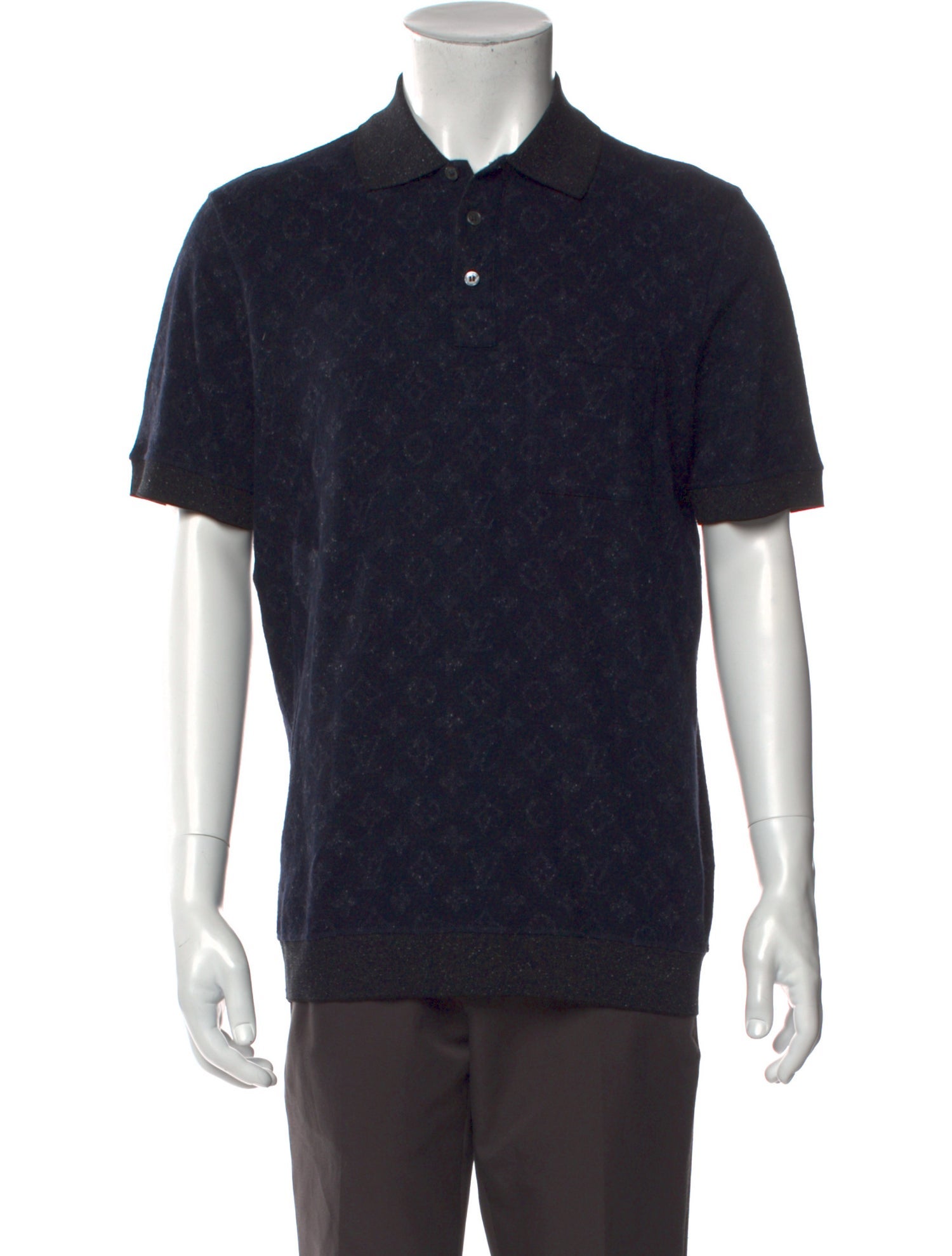 Louis Vuitton 2019 LV Monogram Polo Shirt